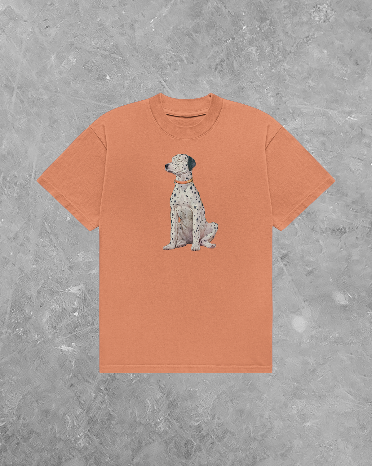 Vintage Dalmatian Print AA Cotton TShirt