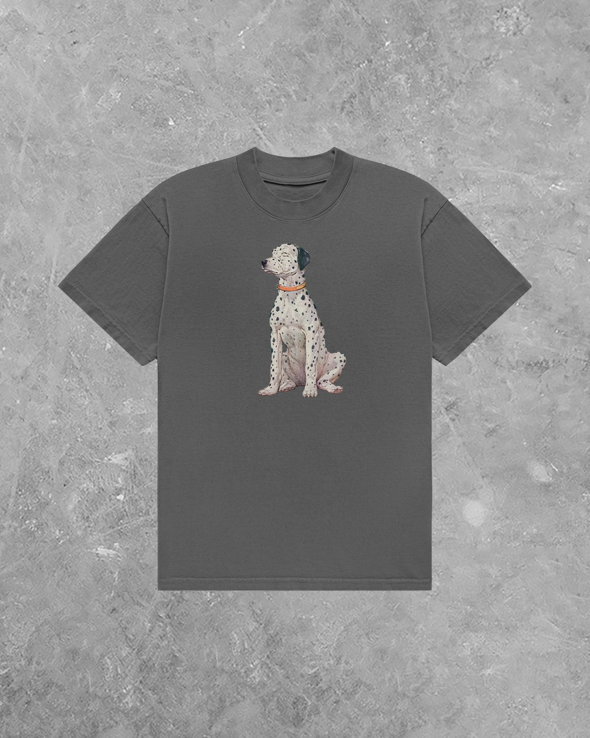 Vintage Dalmatian Print AA Cotton TShirt