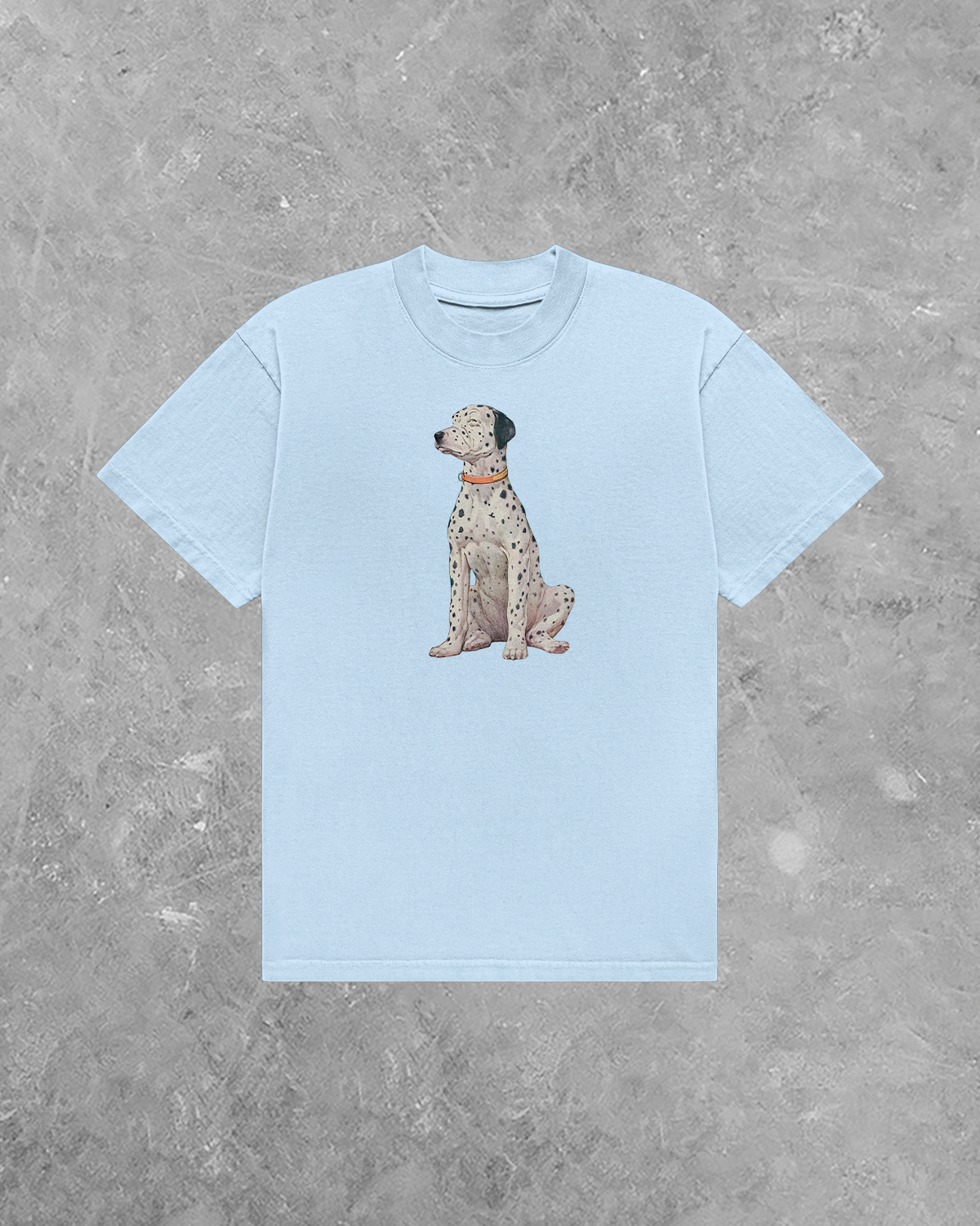 Vintage Dalmatian Print AA Cotton TShirt