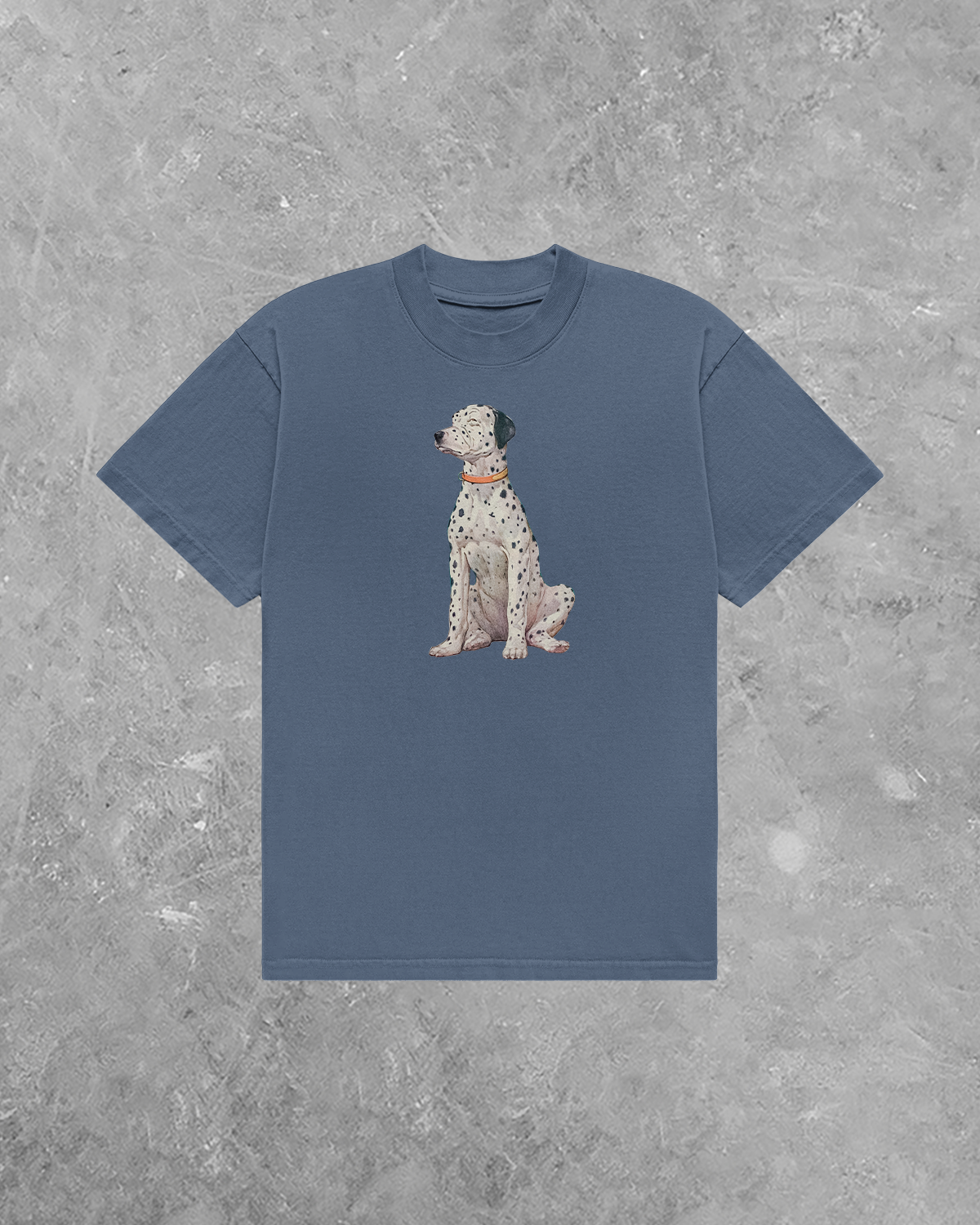 Vintage Dalmatian Print AA Cotton TShirt