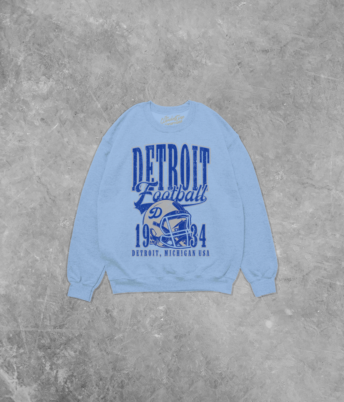 Underground OG: Detroit Football, Game Cotton Blend Gildan Sweatshirt