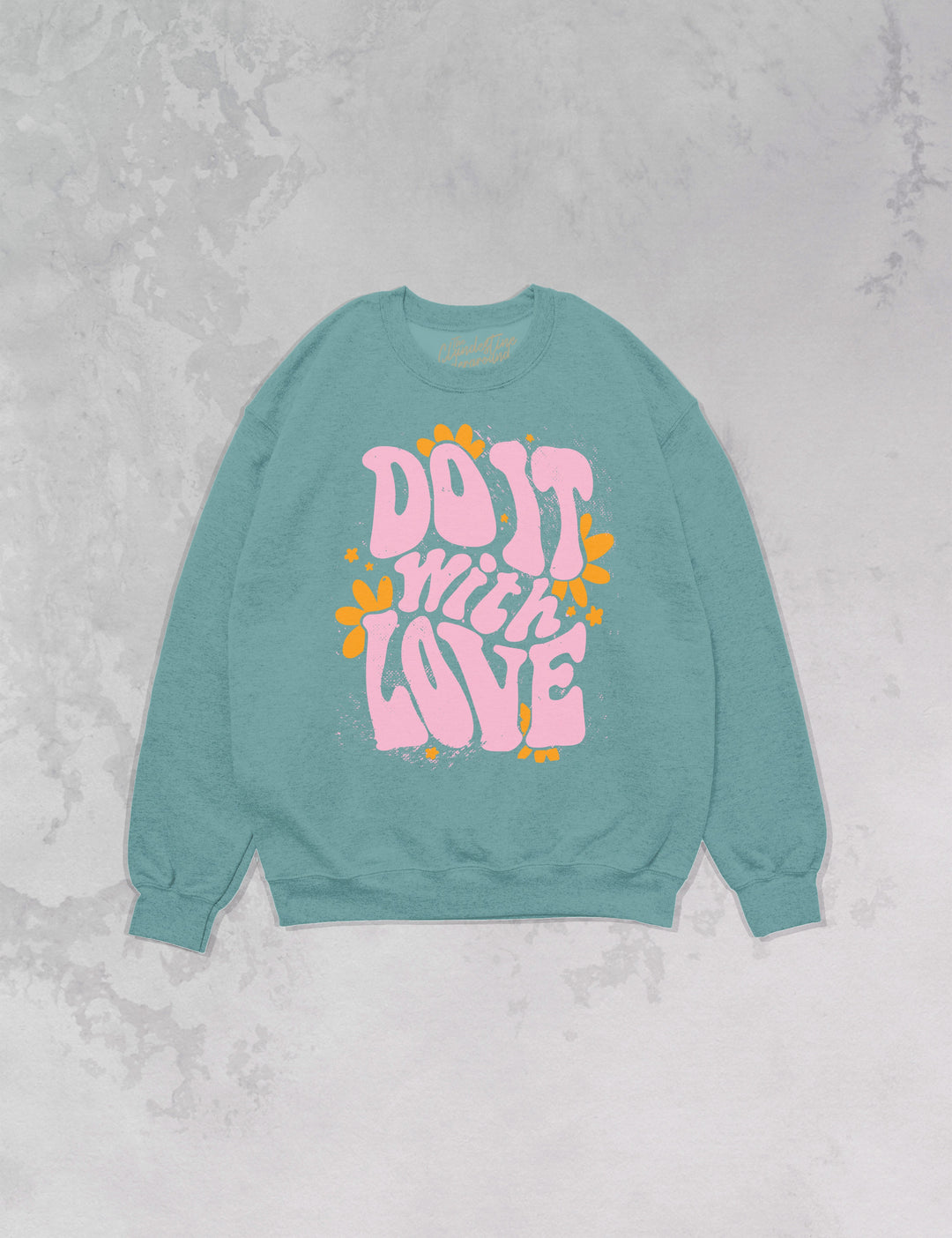 Underground Original Design: Do It With Love Y2K Oversized 90's Sweatshirt