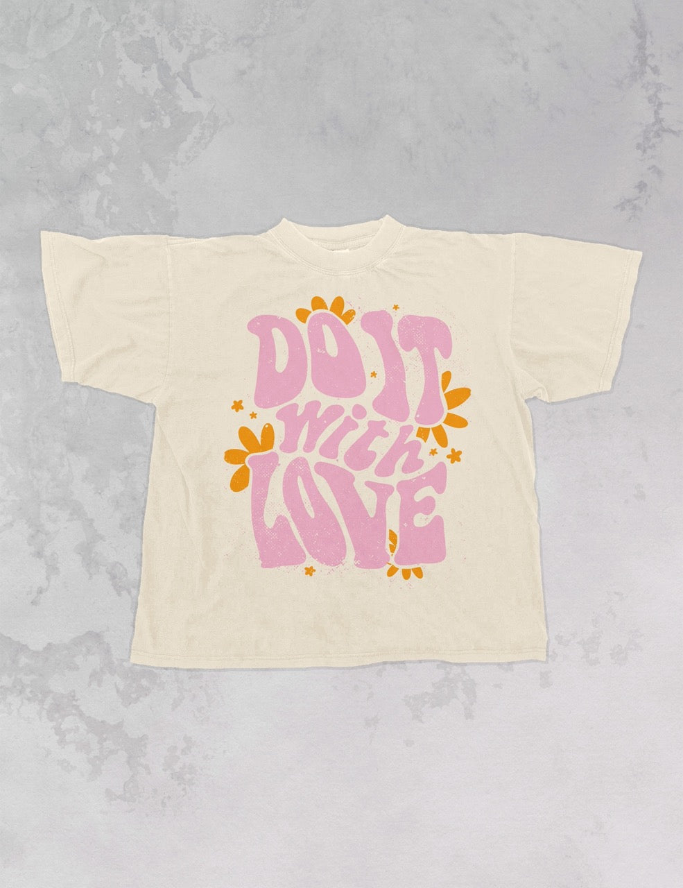 Underground Original Design: Do It With Love Y2K Oversized T-Shirt