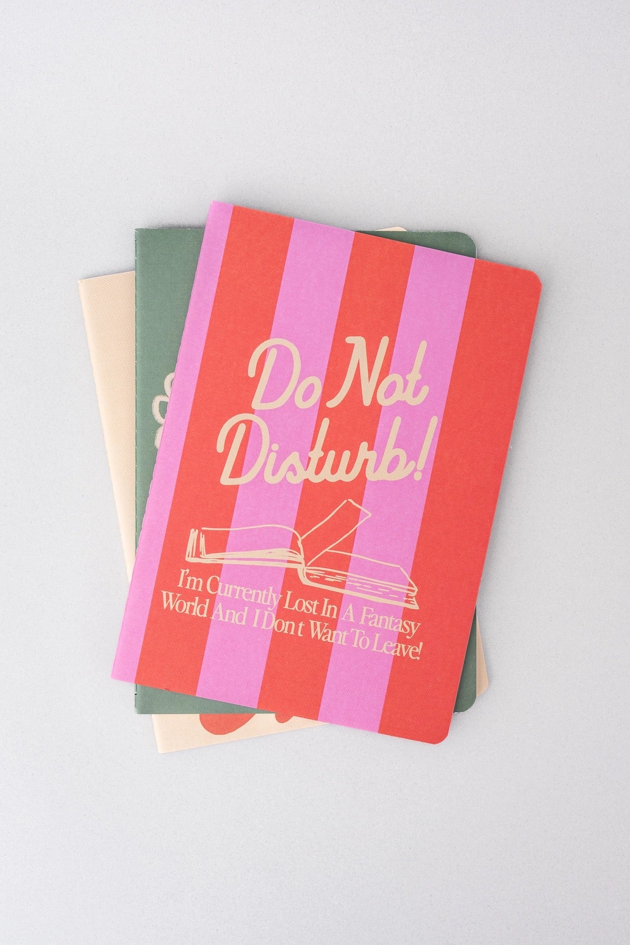 Do Not Disturb Notebooks MultiColor 3 Pack