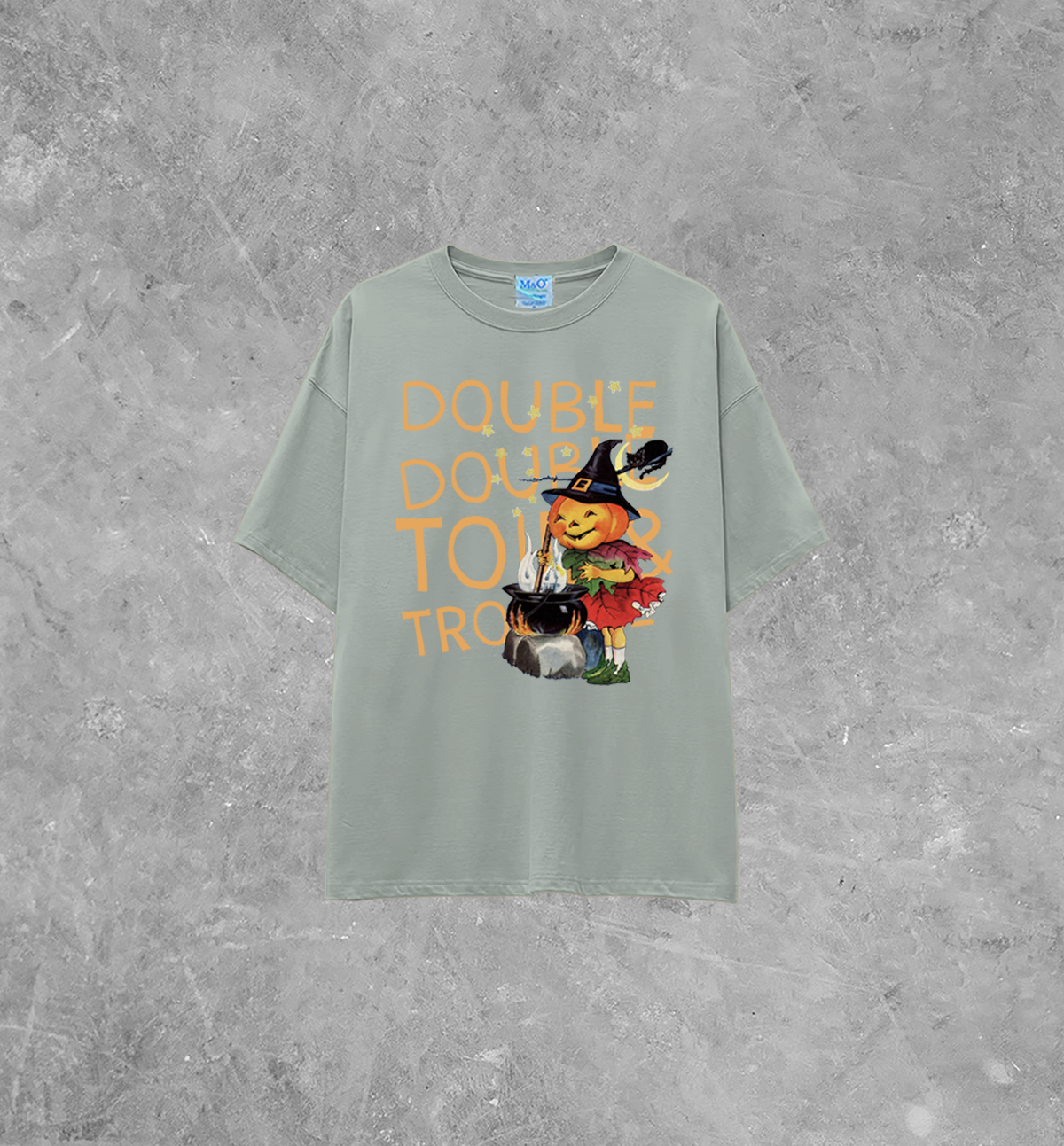 Double Double Toil & Trouble, Halloween M&O Lightweight T-Shirt