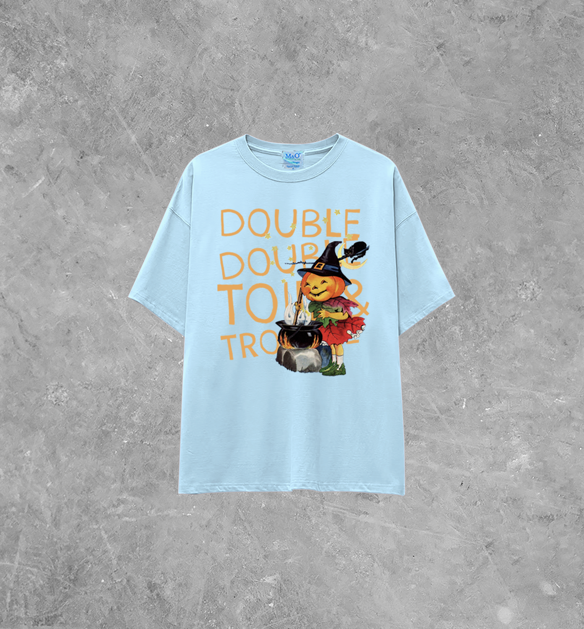 Double Double Toil & Trouble, Halloween M&O Lightweight T-Shirt