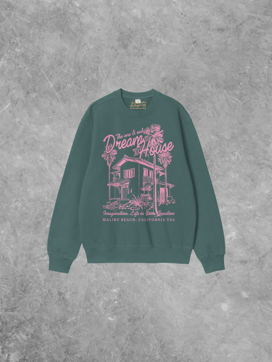 Underground Original Design: The Dream House Boxy Cotton Sweatshirt