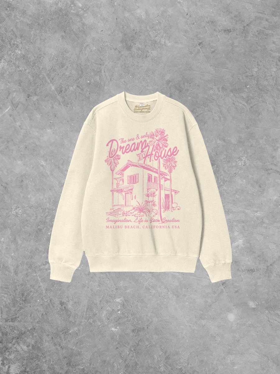 Underground Original Design: The Dream House Boxy Cotton Sweatshirt