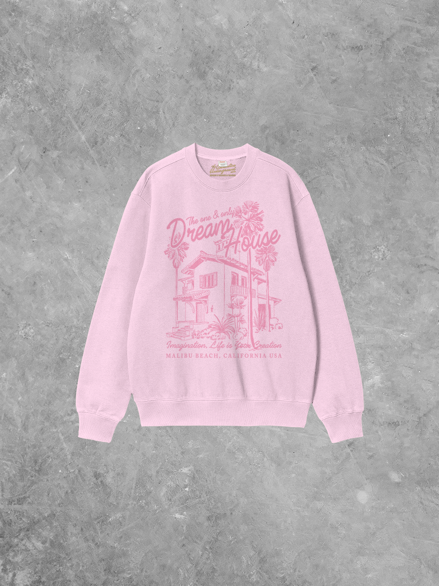 Underground Original Design: The Dream House Boxy Cotton Sweatshirt