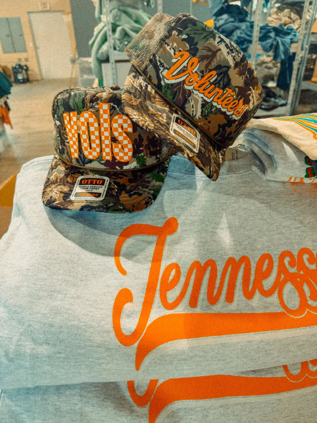 Underground Original Design: Tennessee VOLS Checkerboard, Game Day Trucker Hat