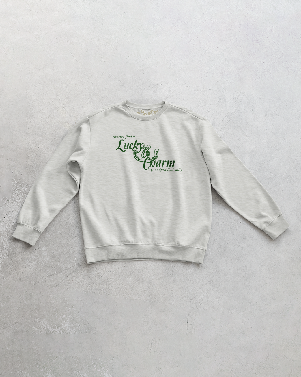 Underground Original Design: Lucky Charm, St. Patty's Oversized 90's Sweatshirt