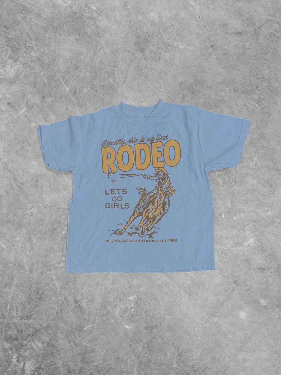 Underground Original Design: * KIDS * This is My First Rodeo Kids T-Shirt