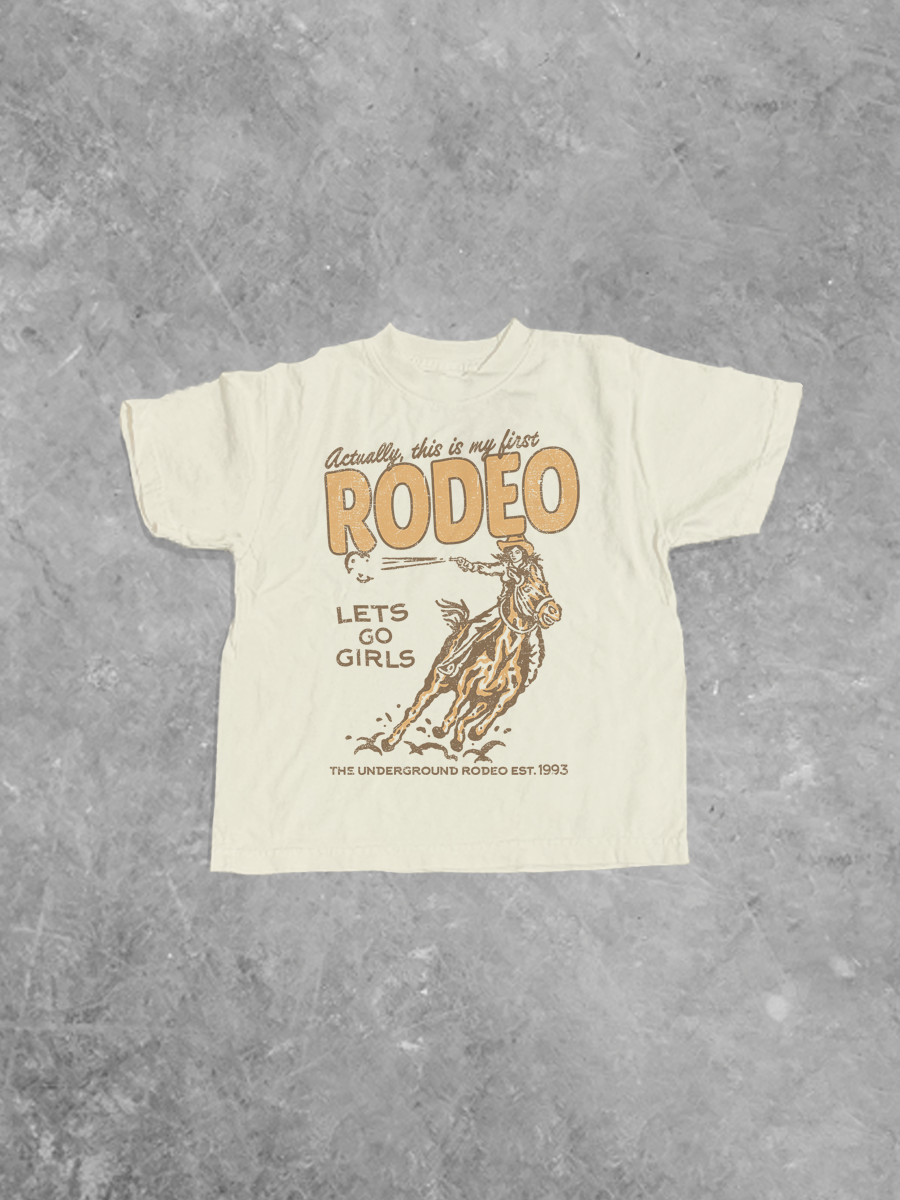 Underground Original Design: * KIDS * This is My First Rodeo Kids T-Shirt
