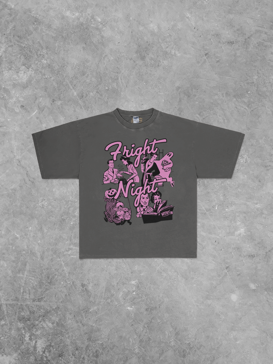 Underground Original Design: Fright Night, Halloween Boxy Oversized TShirt