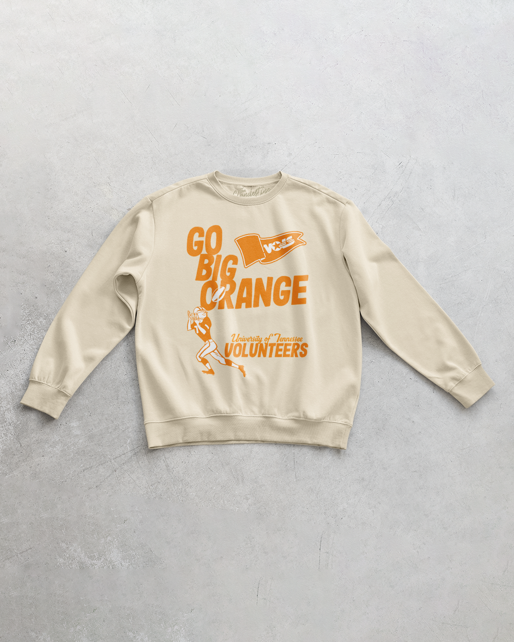 Underground Original Design: Go Big Orange, TN Volunteers Oversized Sweatshirt