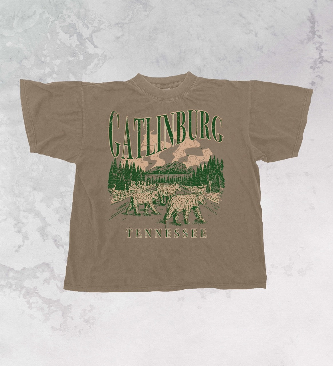 Underground Original Design: Gatlinburg Tennessee Oversized TShirt