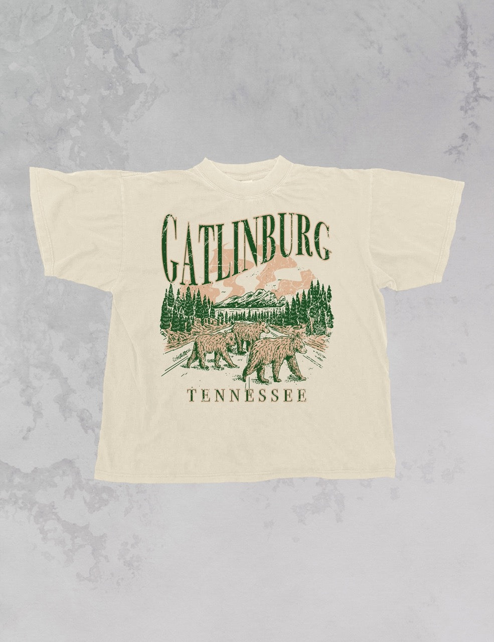 Underground Original Design: Gatlinburg Tennessee Oversized TShirt