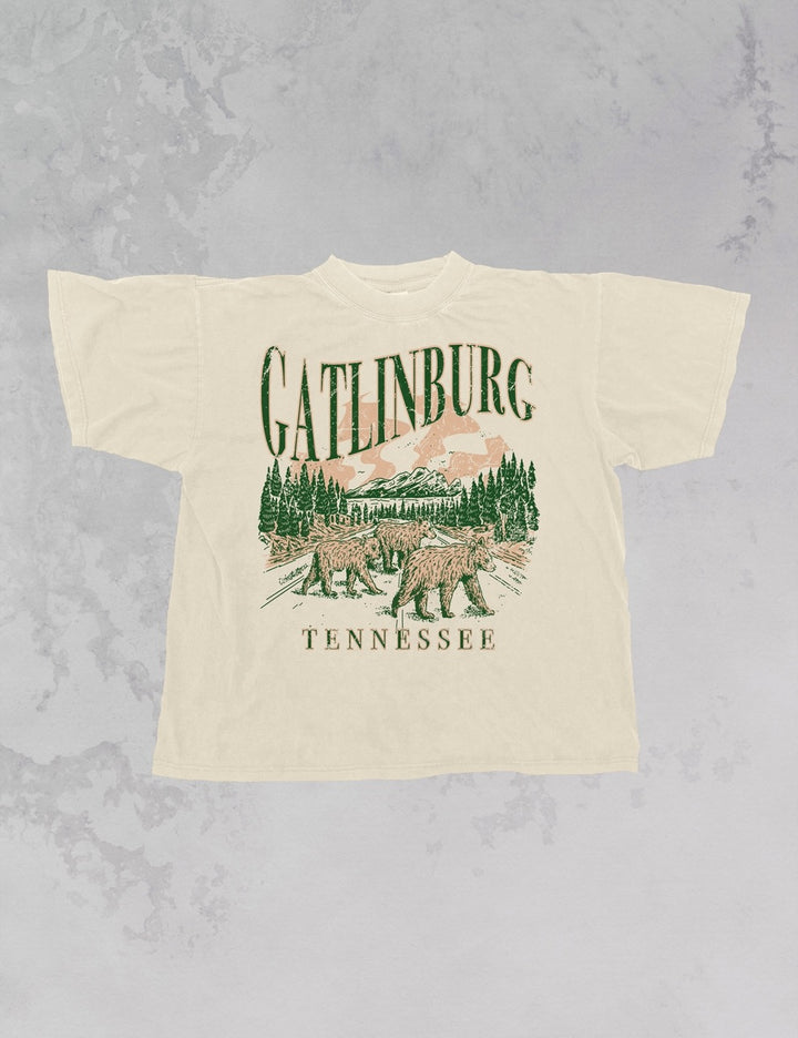 Underground Original Design: Gatlinburg Tennessee Oversized TShirt