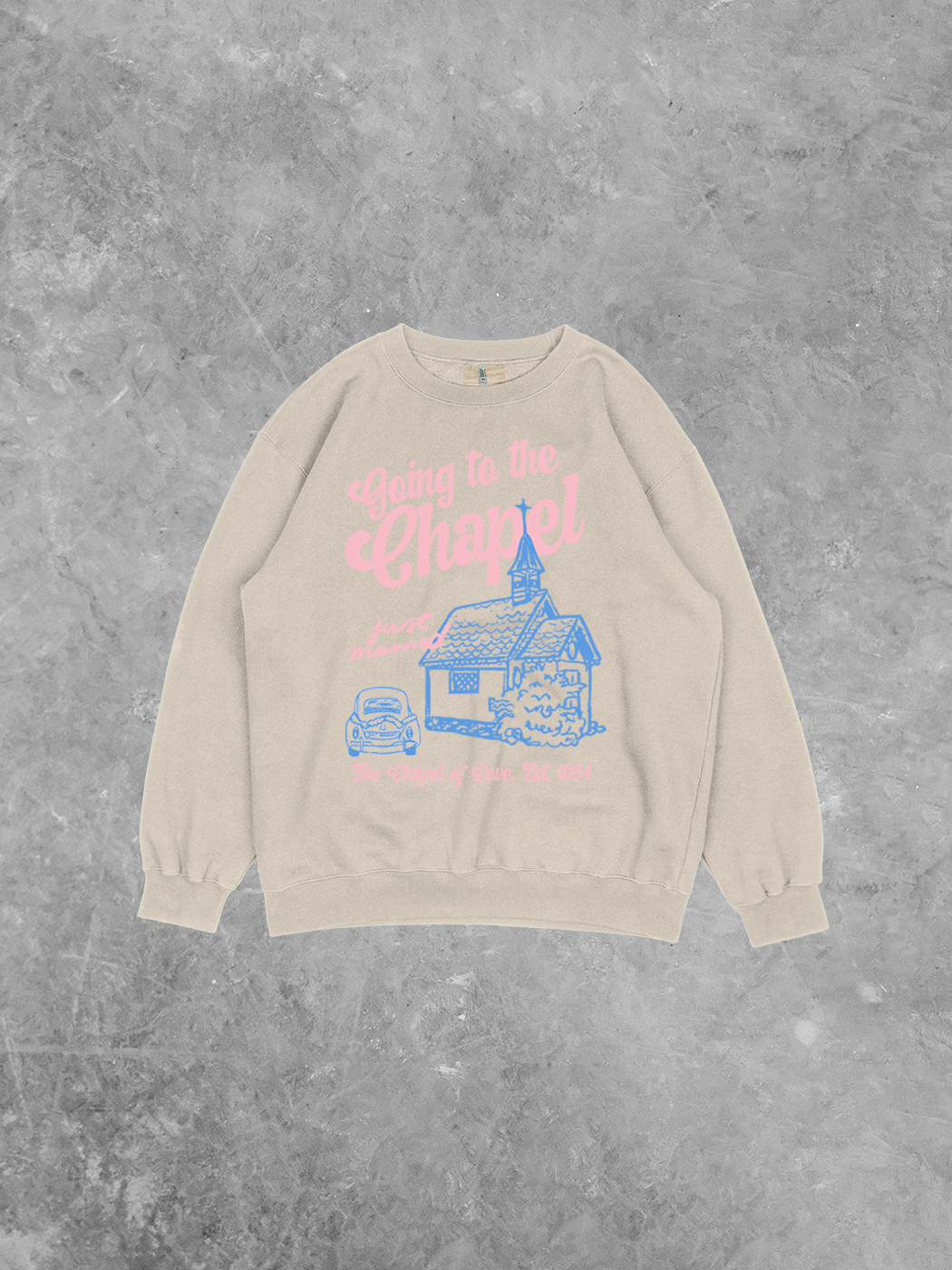 Going to the Chapel, Wedding AA Recycled Relaxed Sweatshirt
