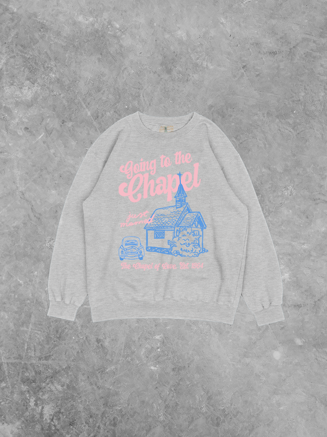 Going to the Chapel, Wedding AA Recycled Relaxed Sweatshirt