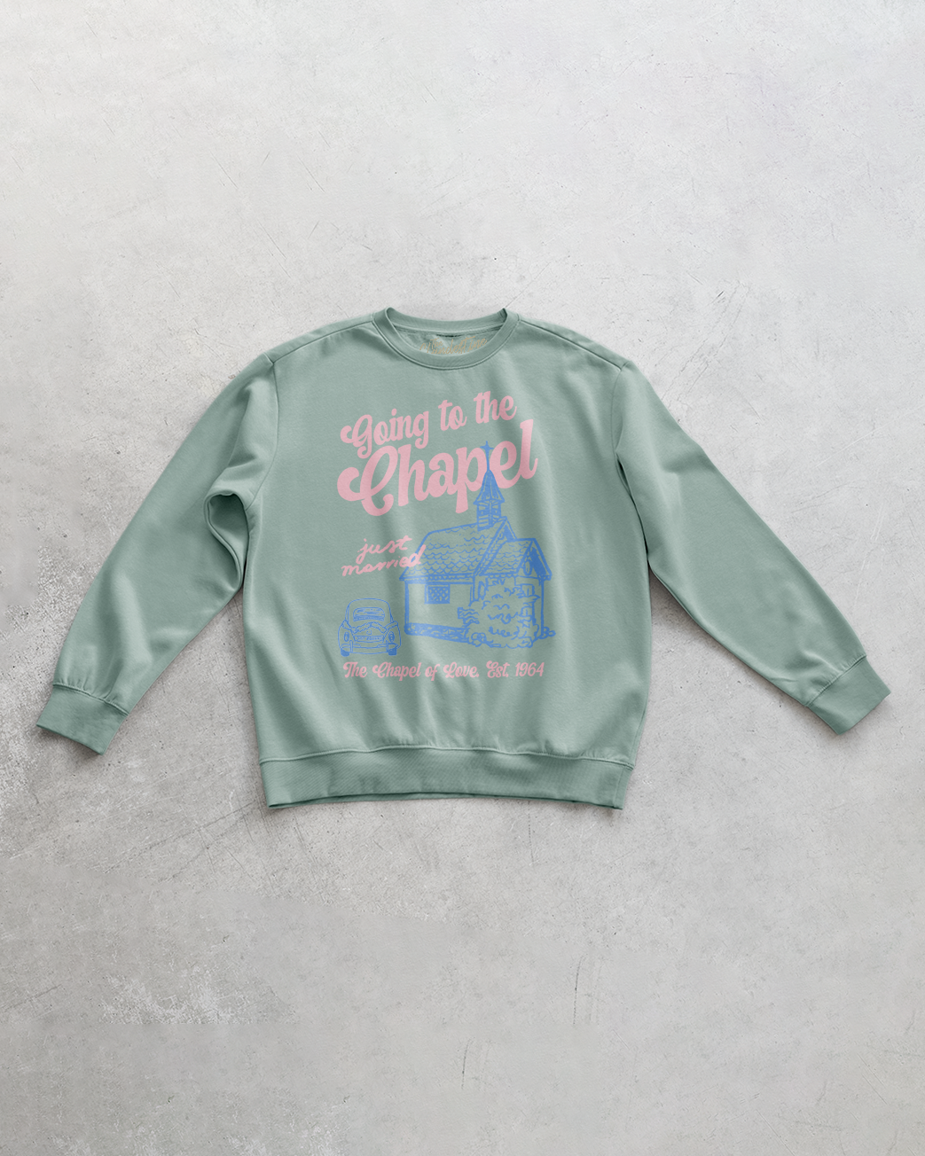 Underground Original Design: Going to the Chapel, Oversized Sweatshirt