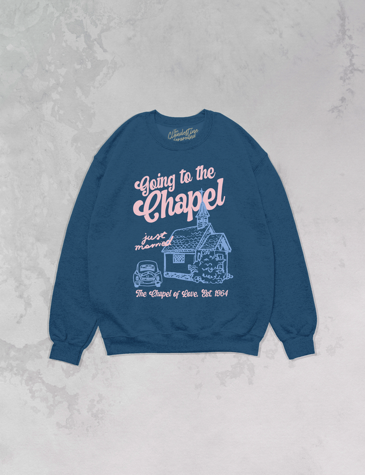 Underground Original Design: Going to the Chapel, Oversized Sustainable Sweatshirt