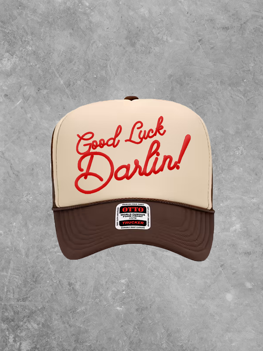 Underground Original Design: Good Luck Darlin!, Puff Western Trucker Hat