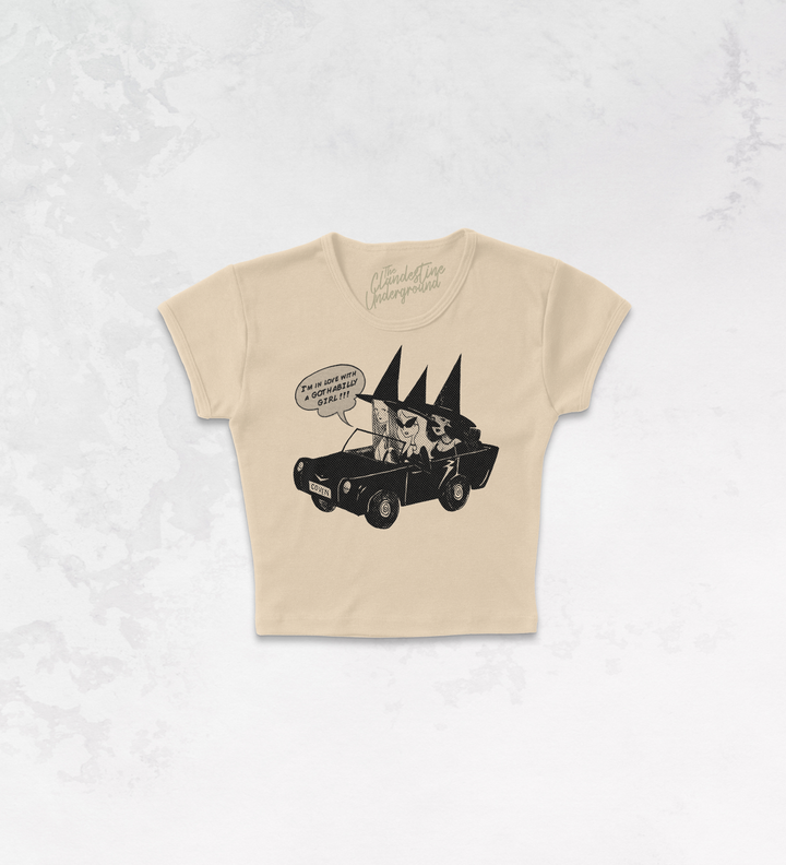 Underground Original Design: Get In Witches Micro-Ribbed Baby Tee