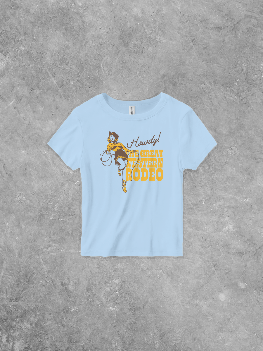 Great Western Rodeo, Micro-Ribbed BC Baby Tee