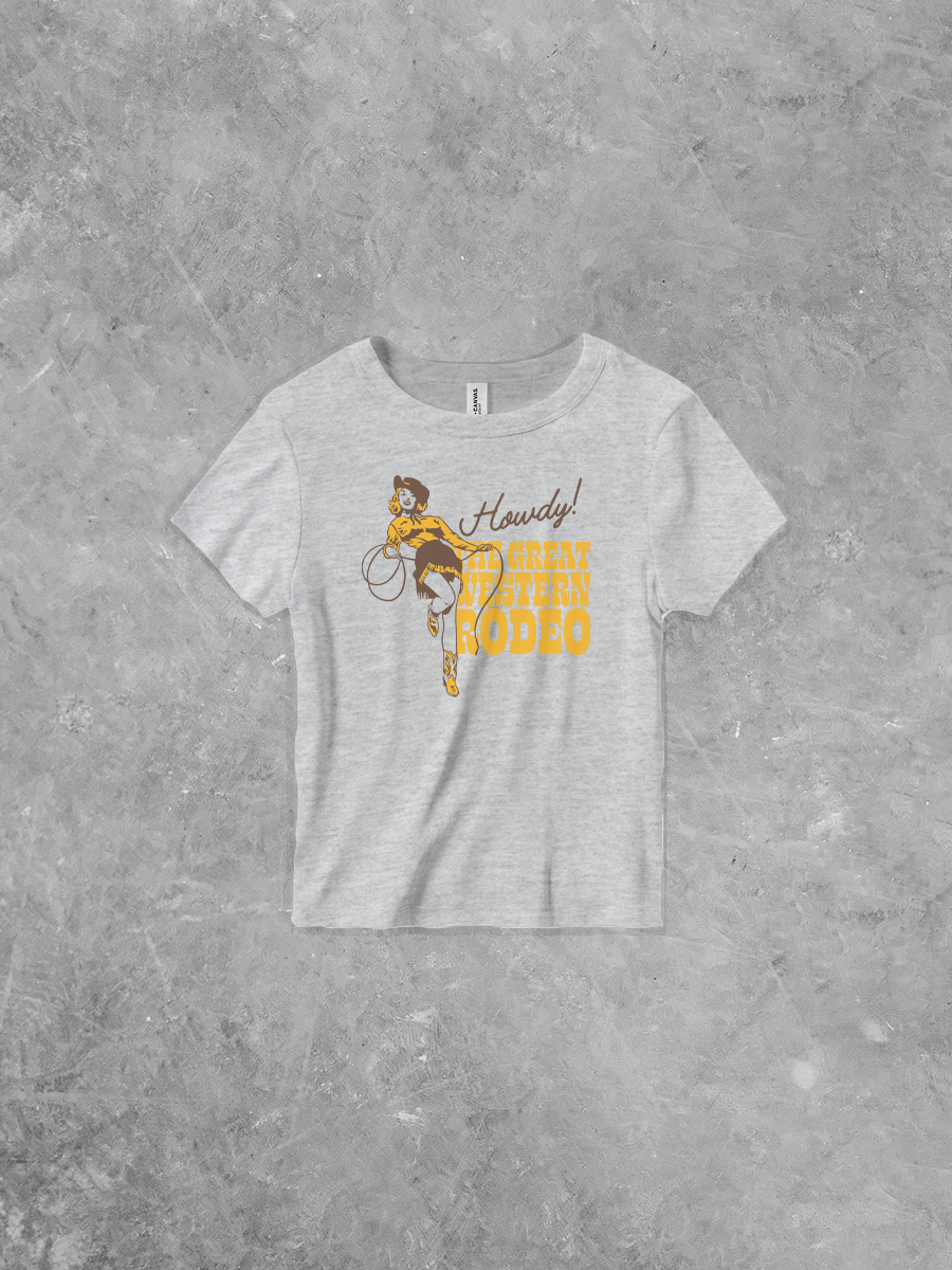 Great Western Rodeo, Micro-Ribbed BC Baby Tee