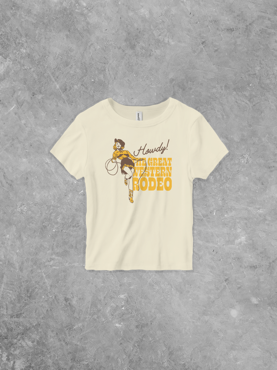 Great Western Rodeo, Micro-Ribbed BC Baby Tee