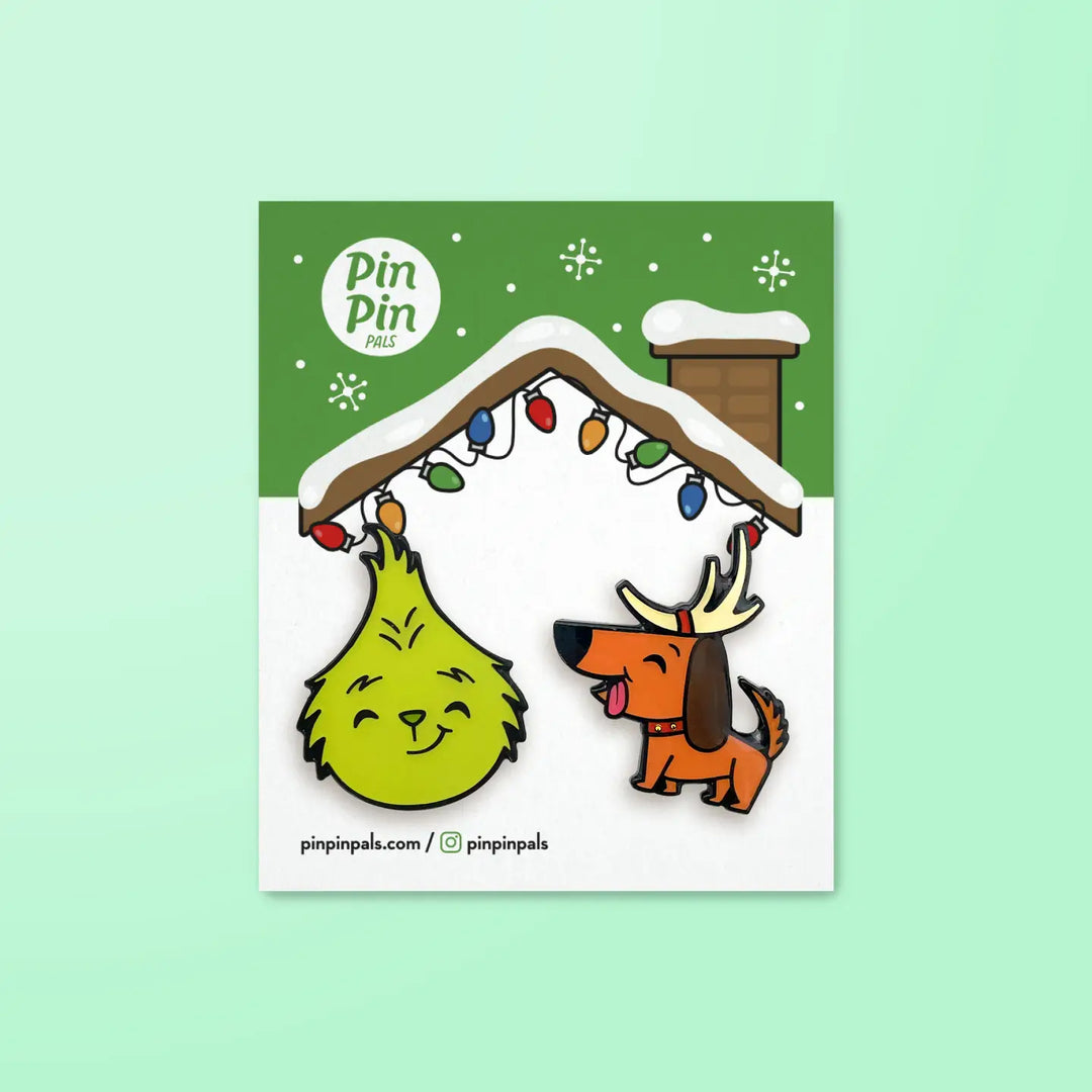 The Grinch, Holiday Enamel Pin