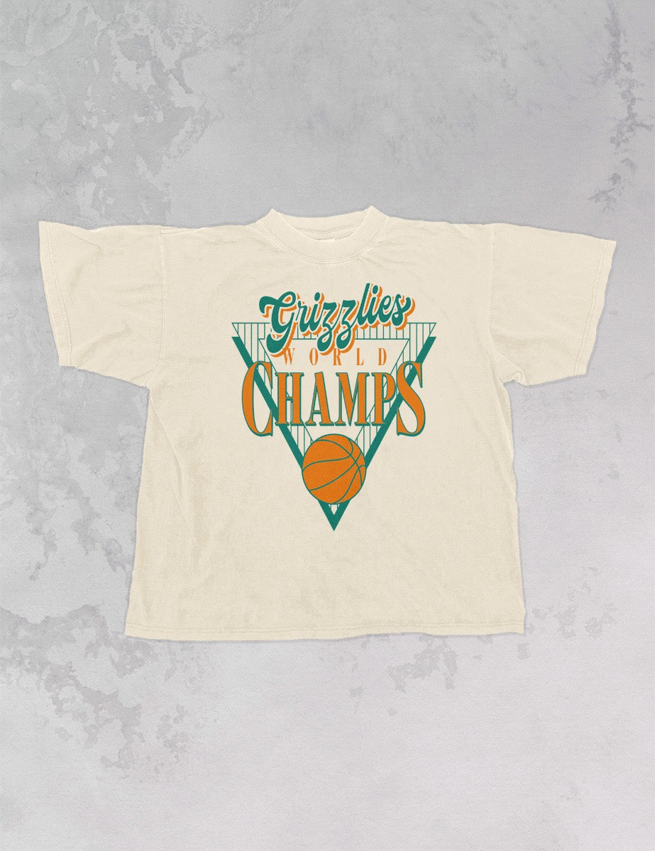 Underground Original Design: Grizzlies World Champs Oversized T-Shirt