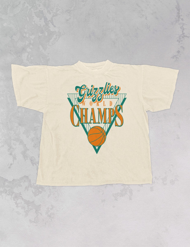 Underground Original Design: Grizzlies World Champs Oversized T-Shirt