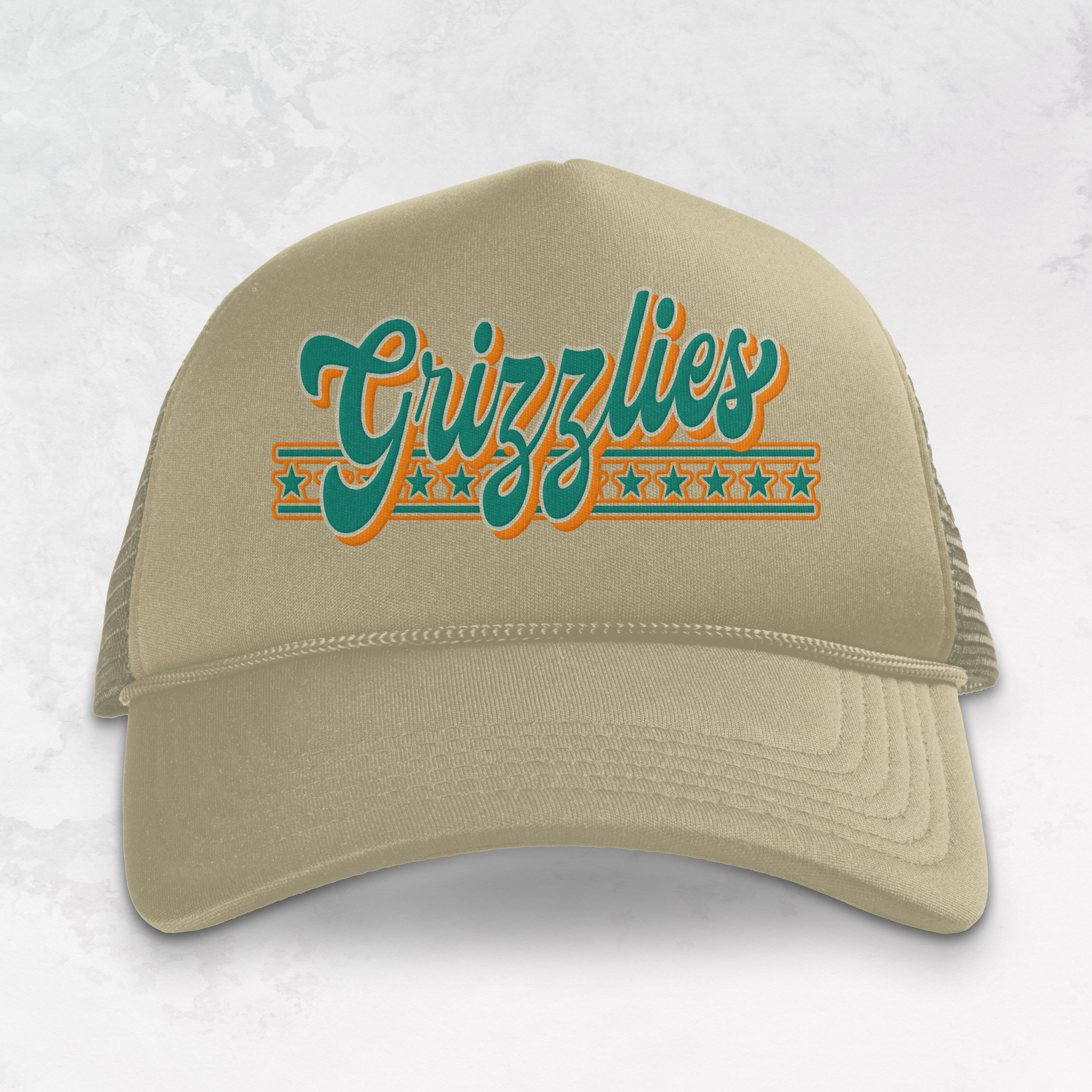 Underground Original Design: Vintage 90's Grizzlies Trucker Hat