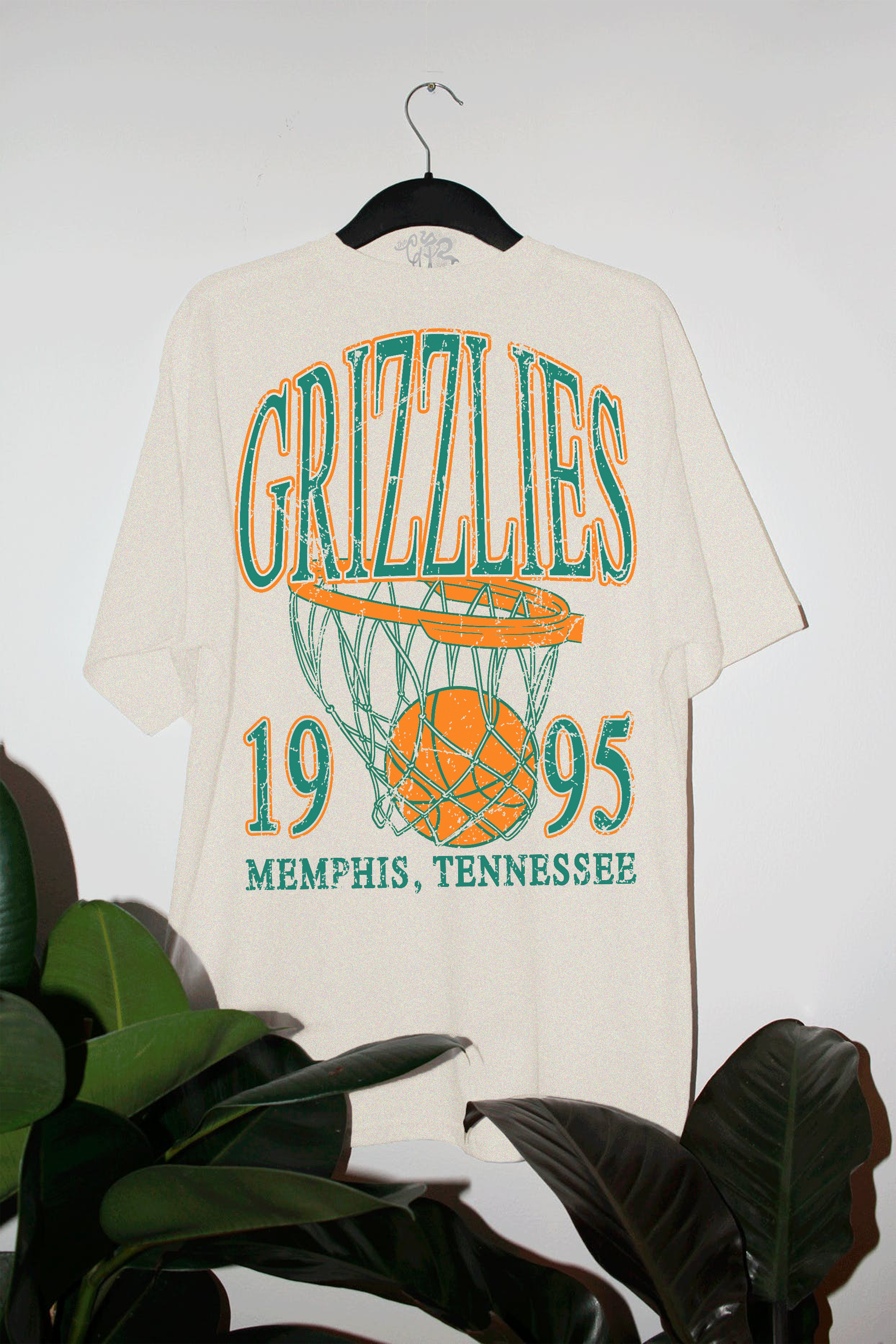 Underground Original Design: Grizzlies Vintage Oversized TShirt