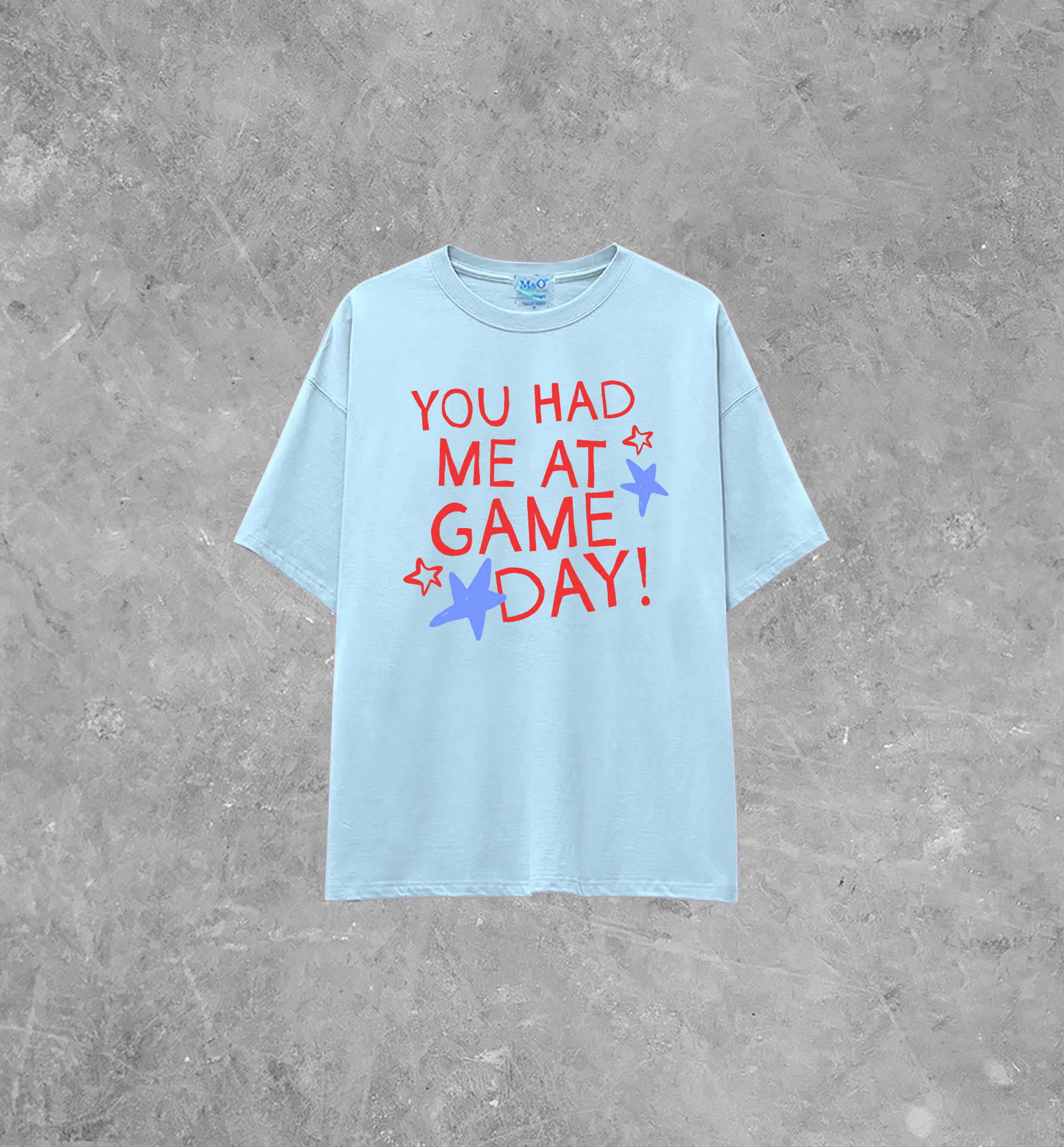 You Had Me at Game Day, M&O Cotton T-Shirt