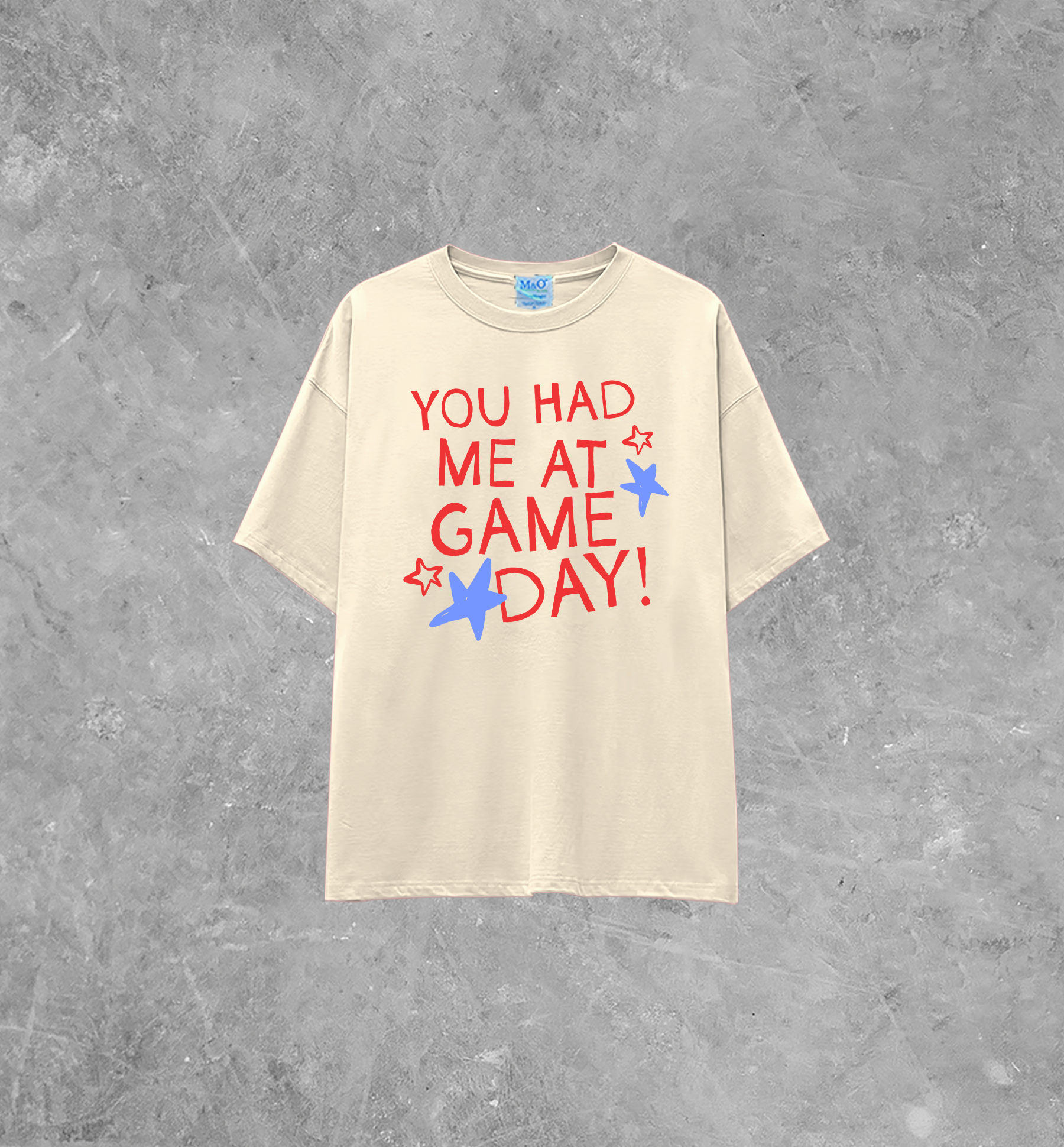 You Had Me at Game Day, M&O Cotton T-Shirt