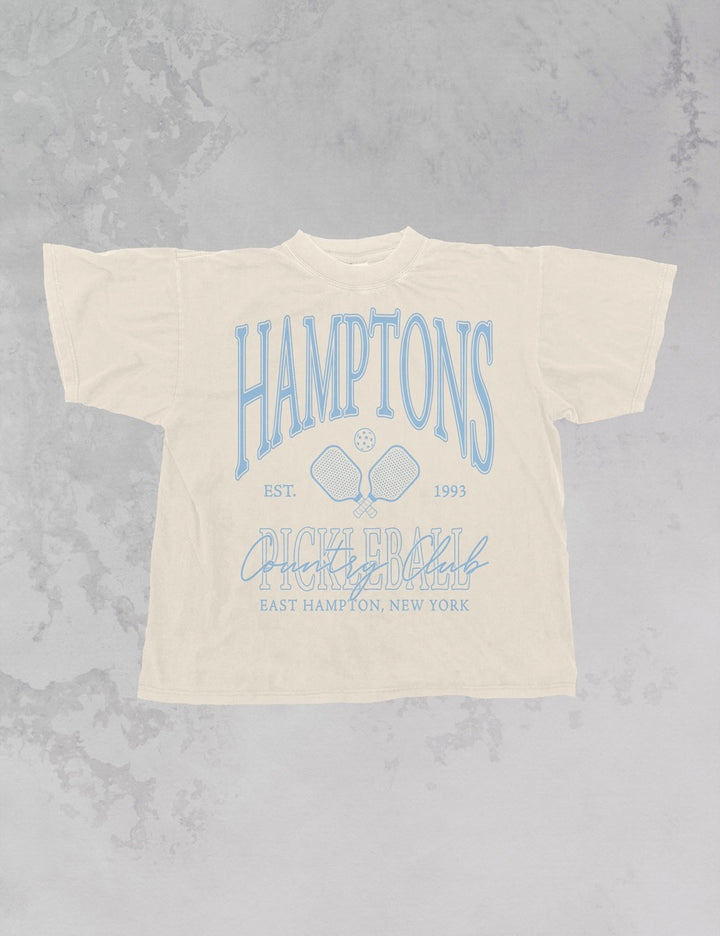 Underground Original Design: Hamptons Country Club Pickleball Oversized TShirt