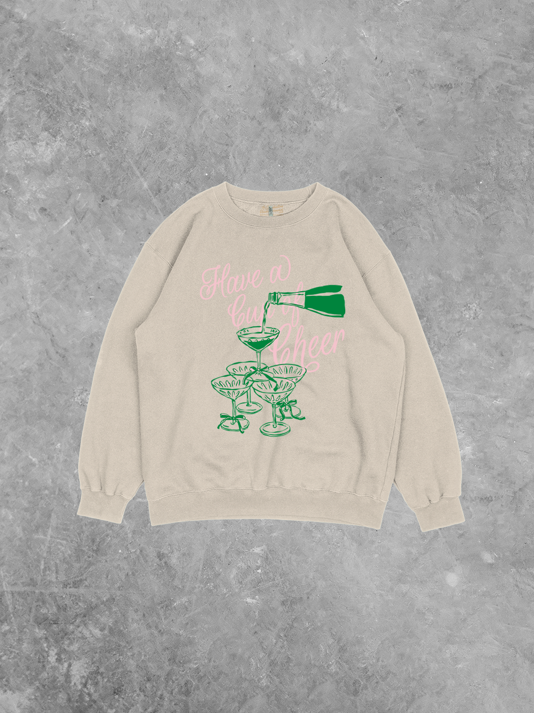 Have a Cup of Cheer, Recycled Relaxed AA Sweatshirt