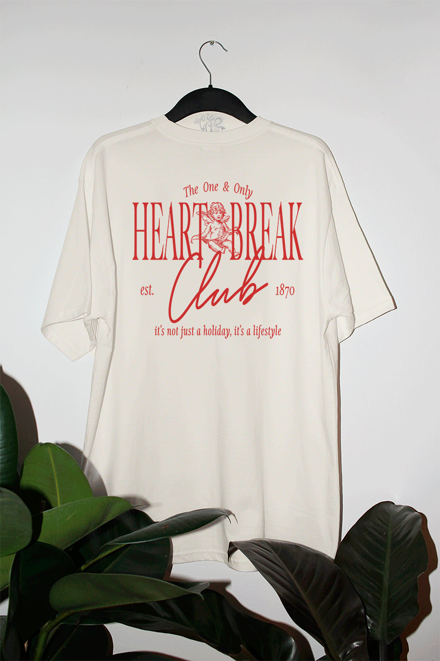 Underground Original Design: Heart Beak Club Oversized TShirt