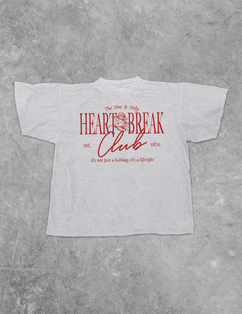 Underground Original Design: Heart Beak Club Boxy Cotton TShirt