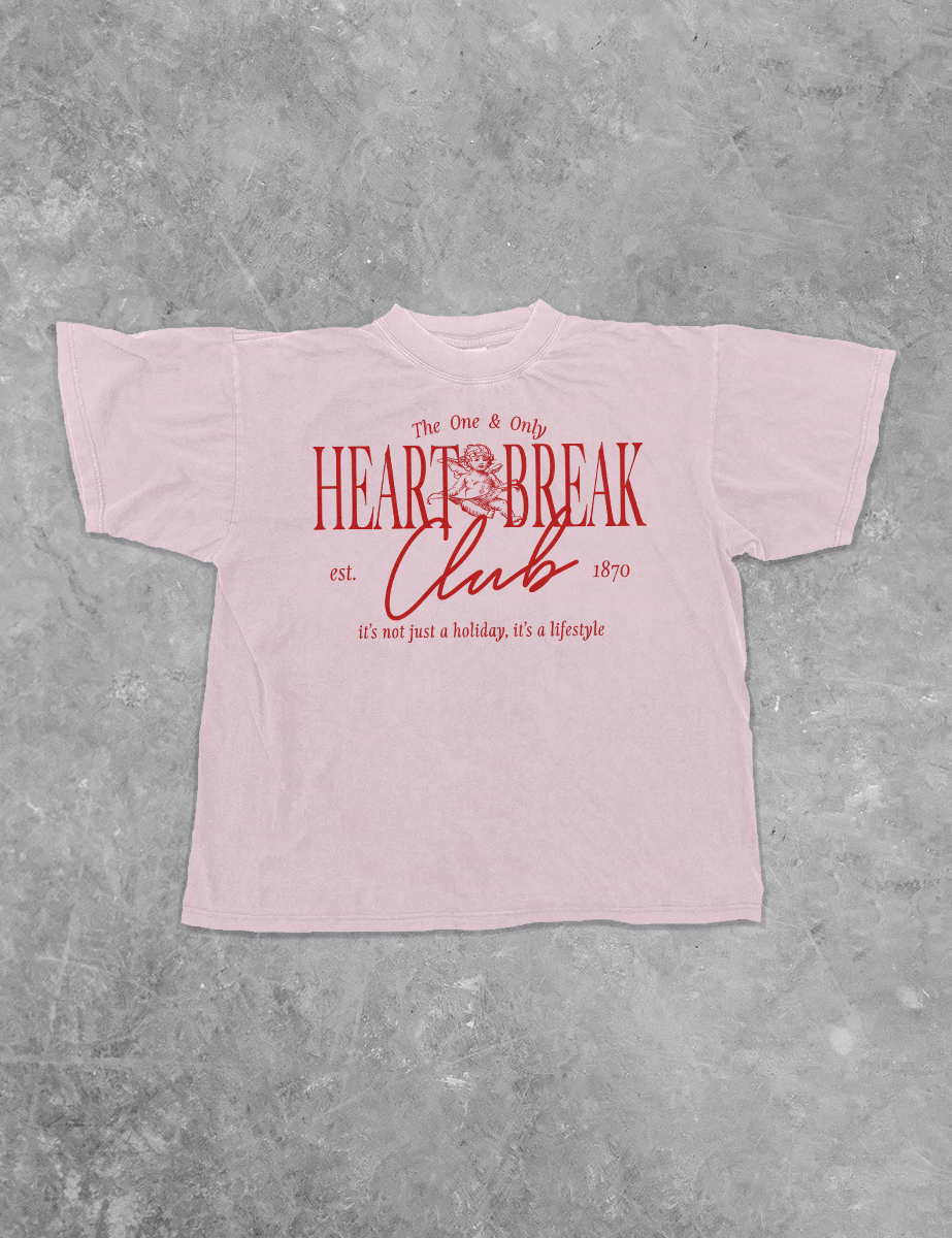 Underground Original Design: Heart Beak Club Boxy Cotton TShirt