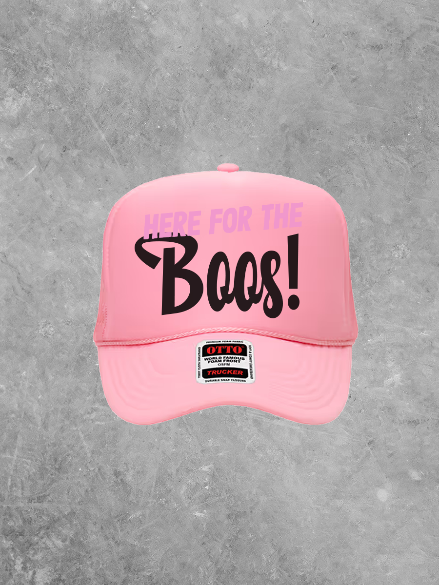 Here for the Boos!, Halloween Trucker Hat
