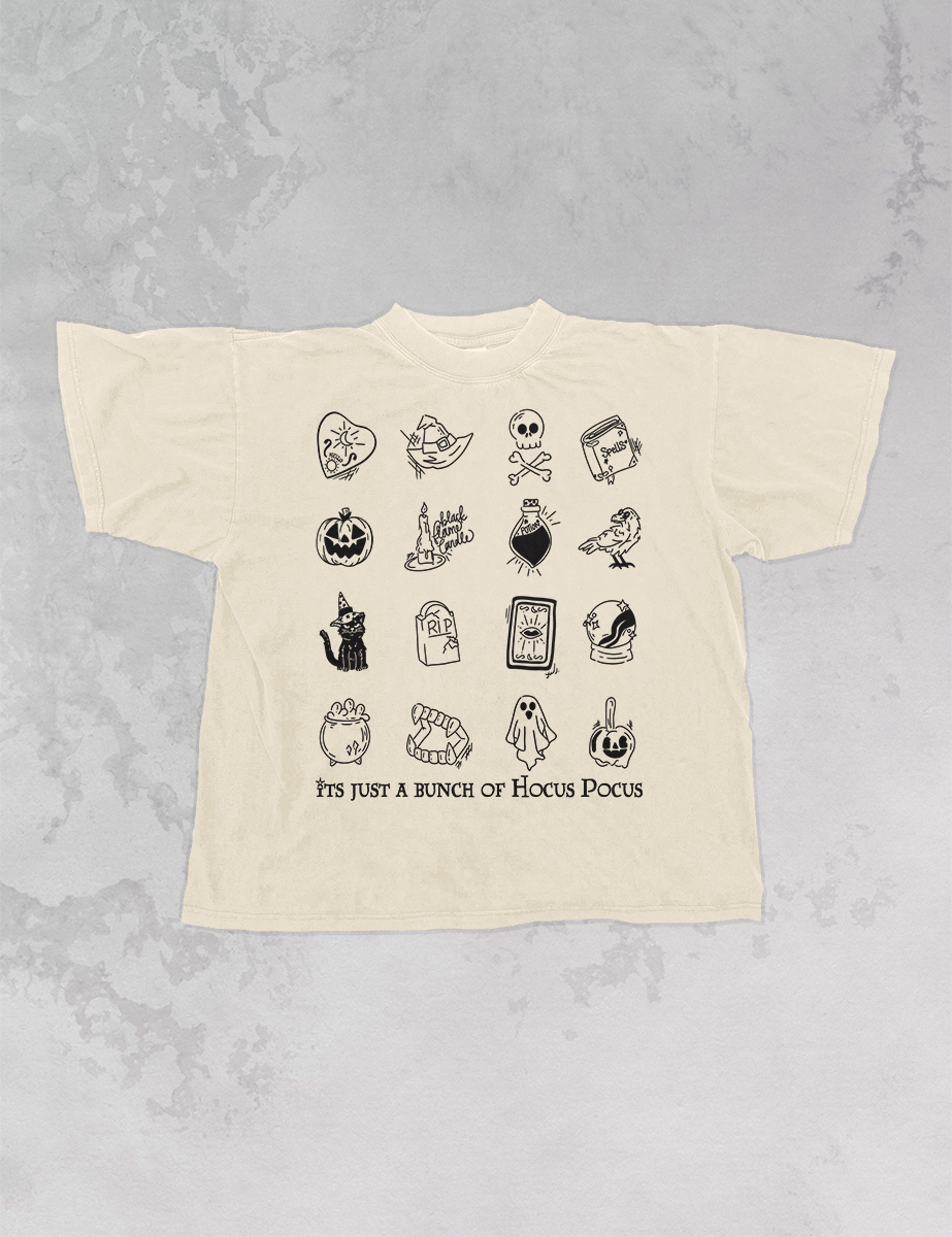 Underground Original Design: Hocus Pocus Oversized TShirt