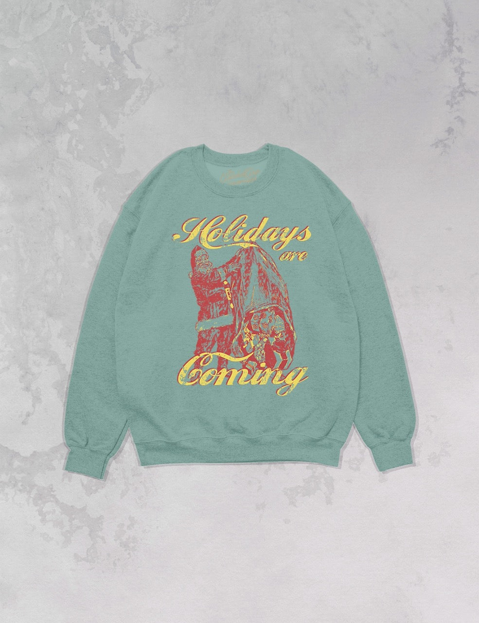Underground Original Design: Holidays are Coming Oversized 90s Sweatshirt