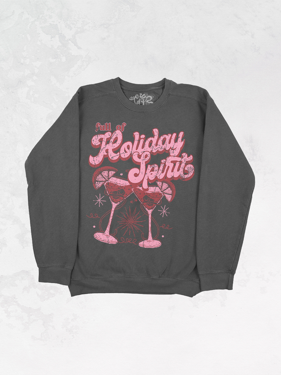 Underground Original Design: Full of Holiday Spirit Oversized Vintage Sweatshirt