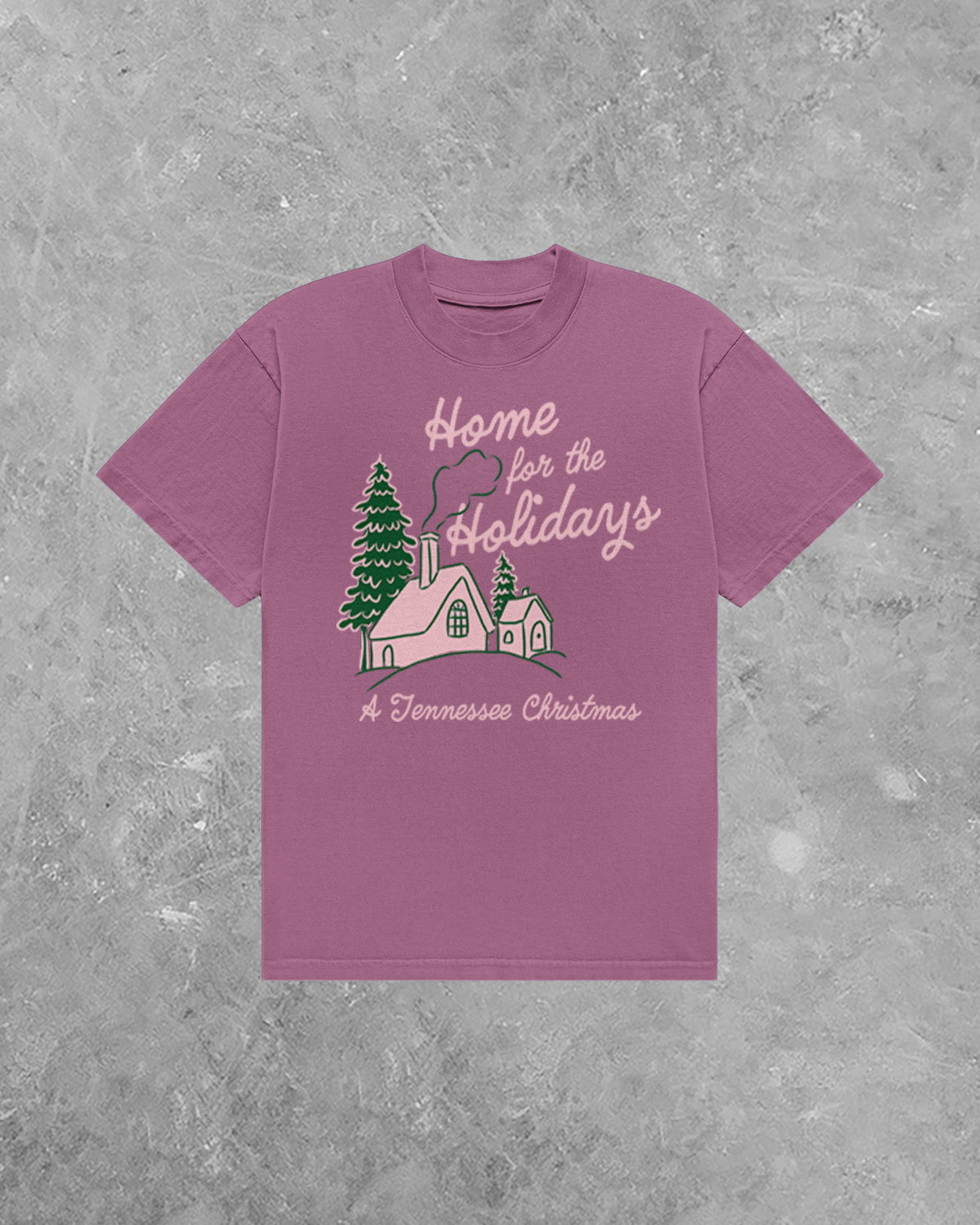 Home for the Holidays, TN Christmas AA Cotton T-Shirt