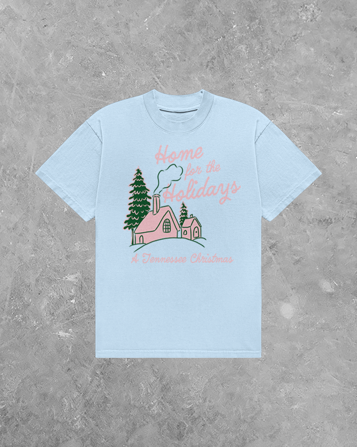 Home for the Holidays, TN Christmas AA Cotton T-Shirt