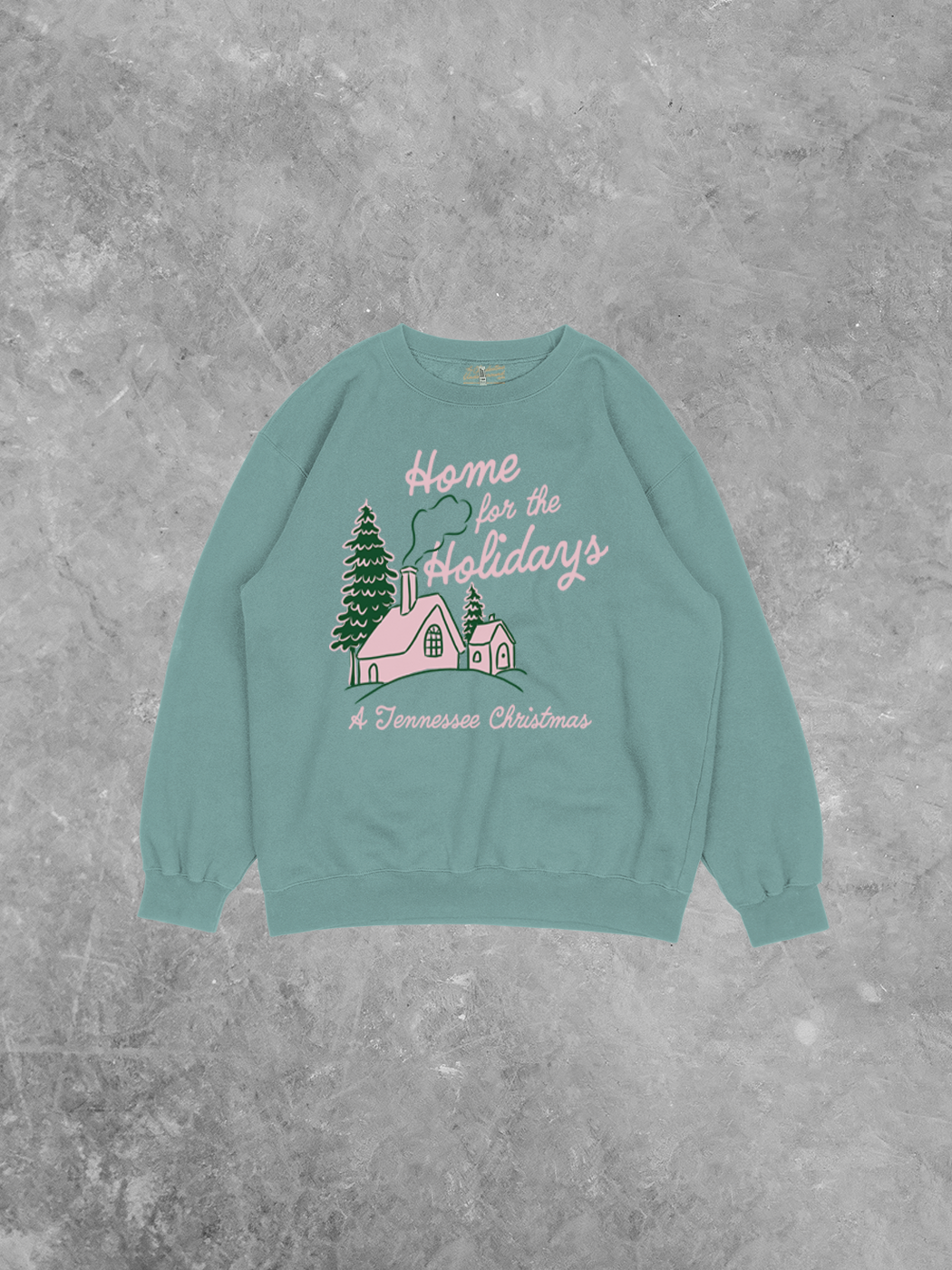 Underground OG: Home for the Holidays, TN Christmas AA Recycled Sweatshirt